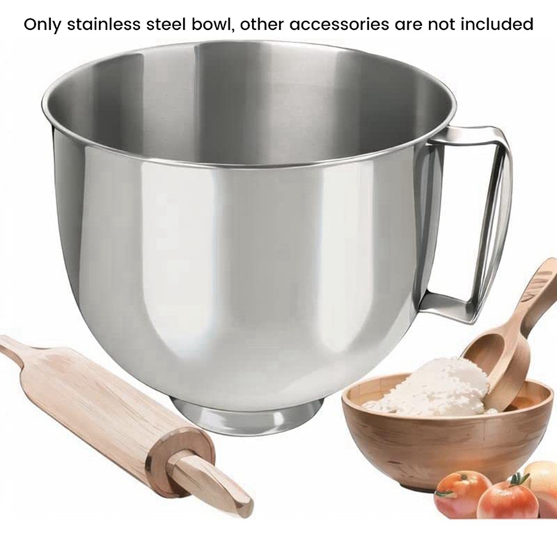 Kitchenaid Mixer Artisan 5Qt - A65T 3X Stainless Steel Mixer Bowl