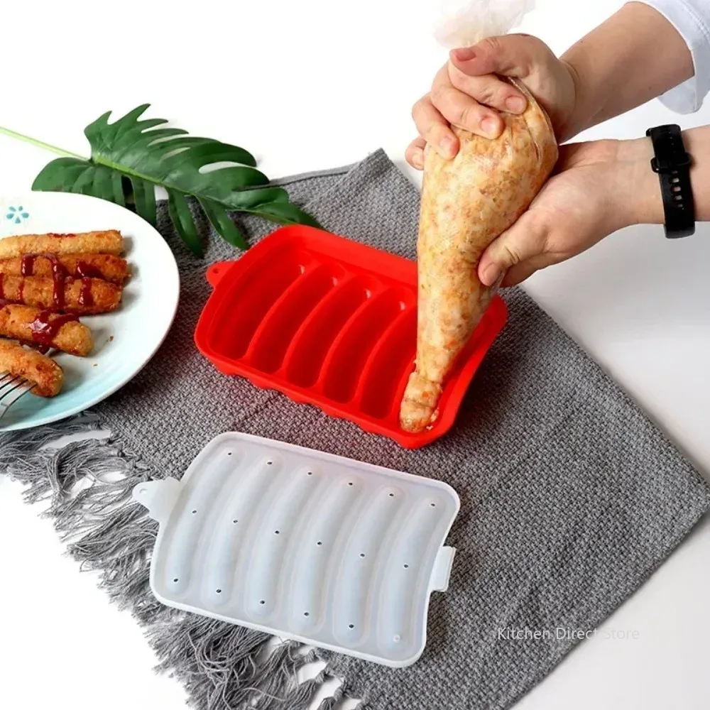 Sausage Maker Mould 6 Grids Si - Hot Dog Press recension och pris