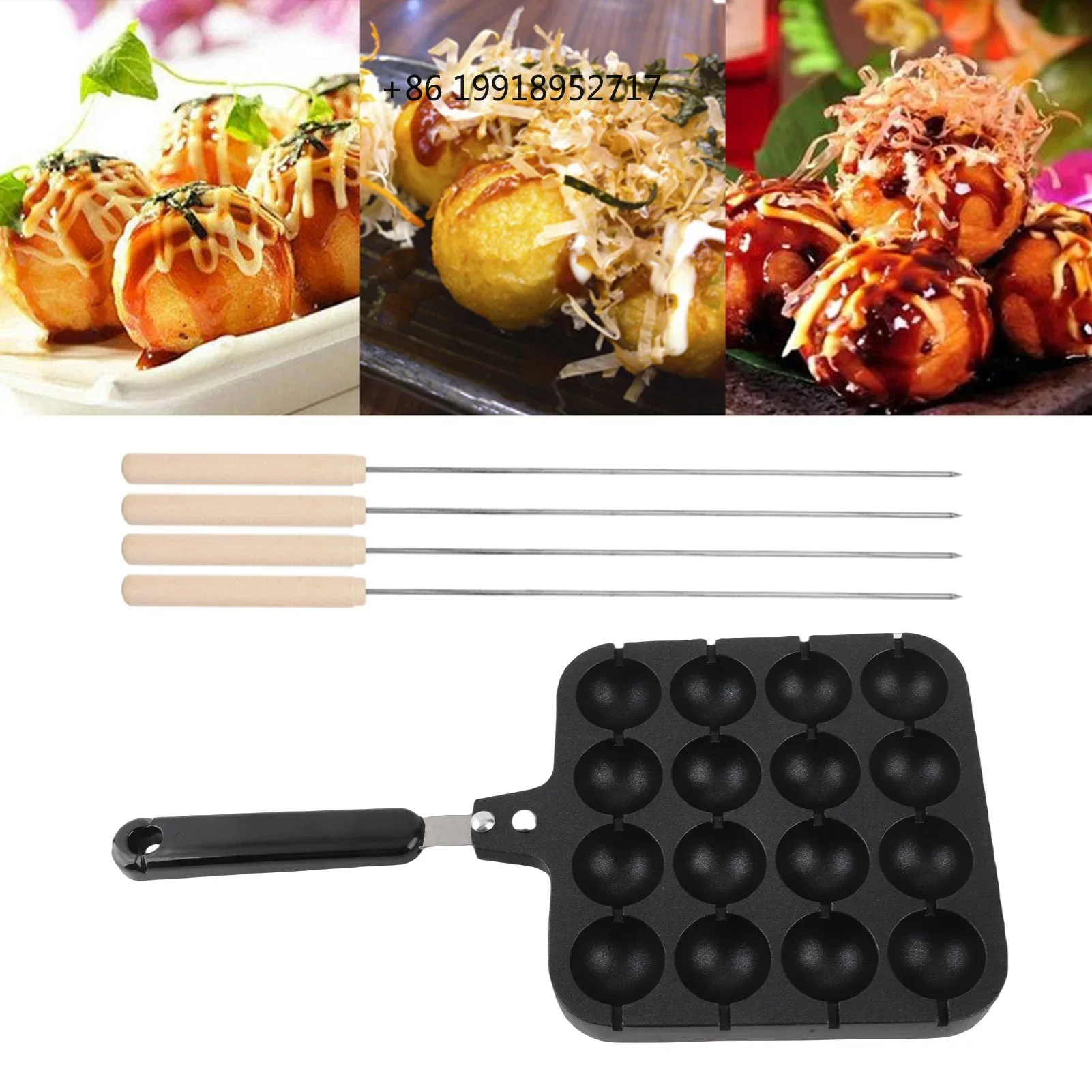 Non Stick Takoyaki Grill Pan P - Takoyaki Grill Plate recension och pris