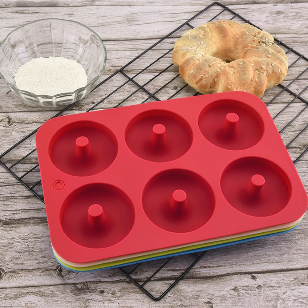 6 Cavity Silicone Donut Pan Fl - Donut Mold Silicone recension och pris