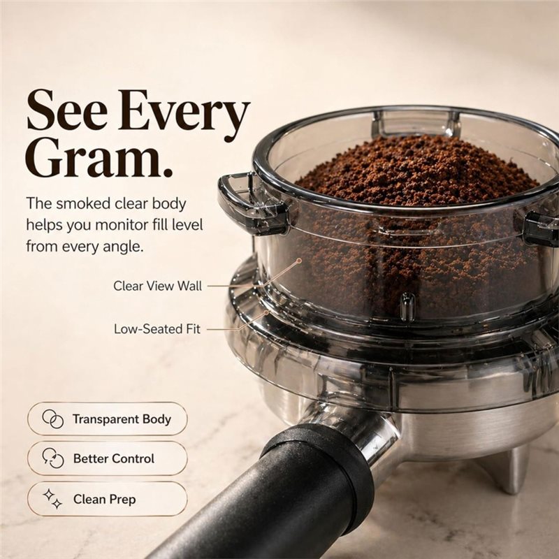 A65T-Twist-Lock Portafilter Do - Breville Espresso Barista Touch recension och pris