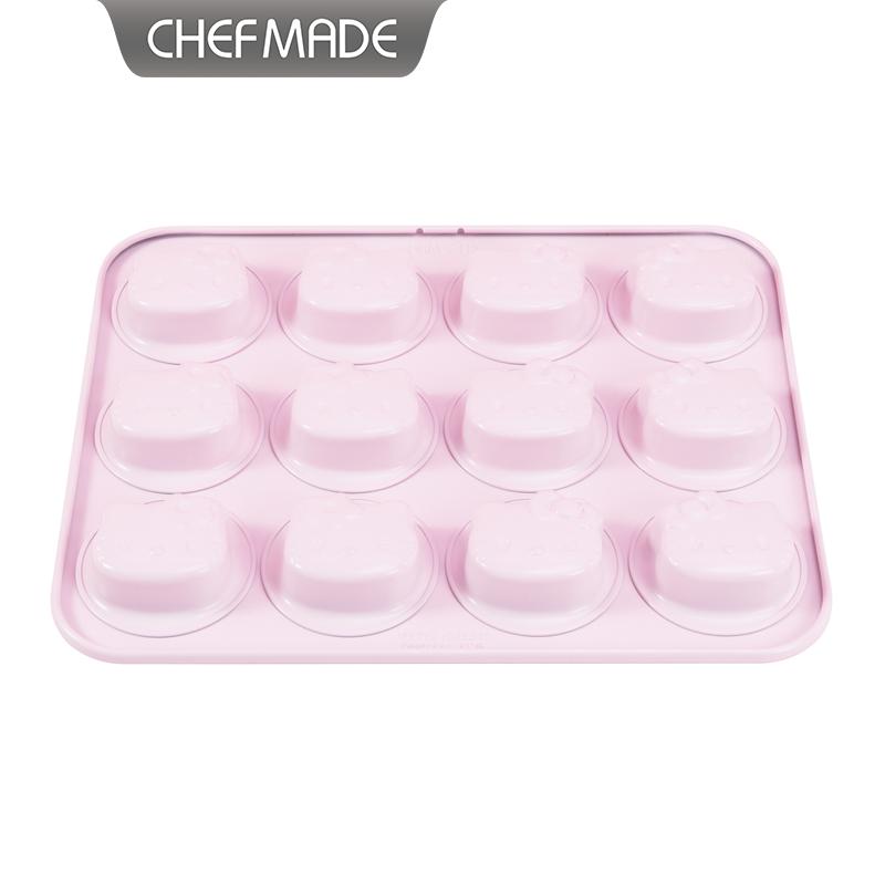12 Muffin Tray Hello Kitty CHE - Donut Mold Silicone recension och pris