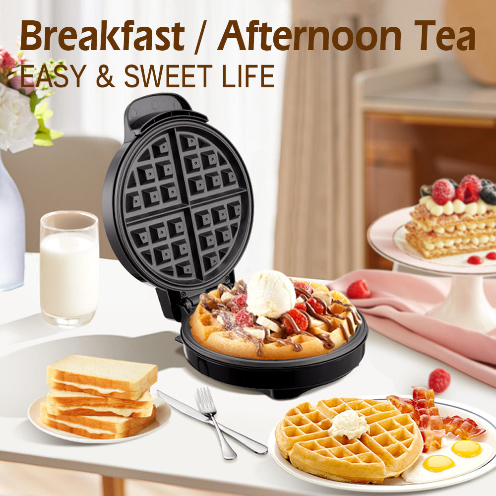 Breakfast Waffle Molds Egg Cak - Mini Pancake Griddle recension och pris