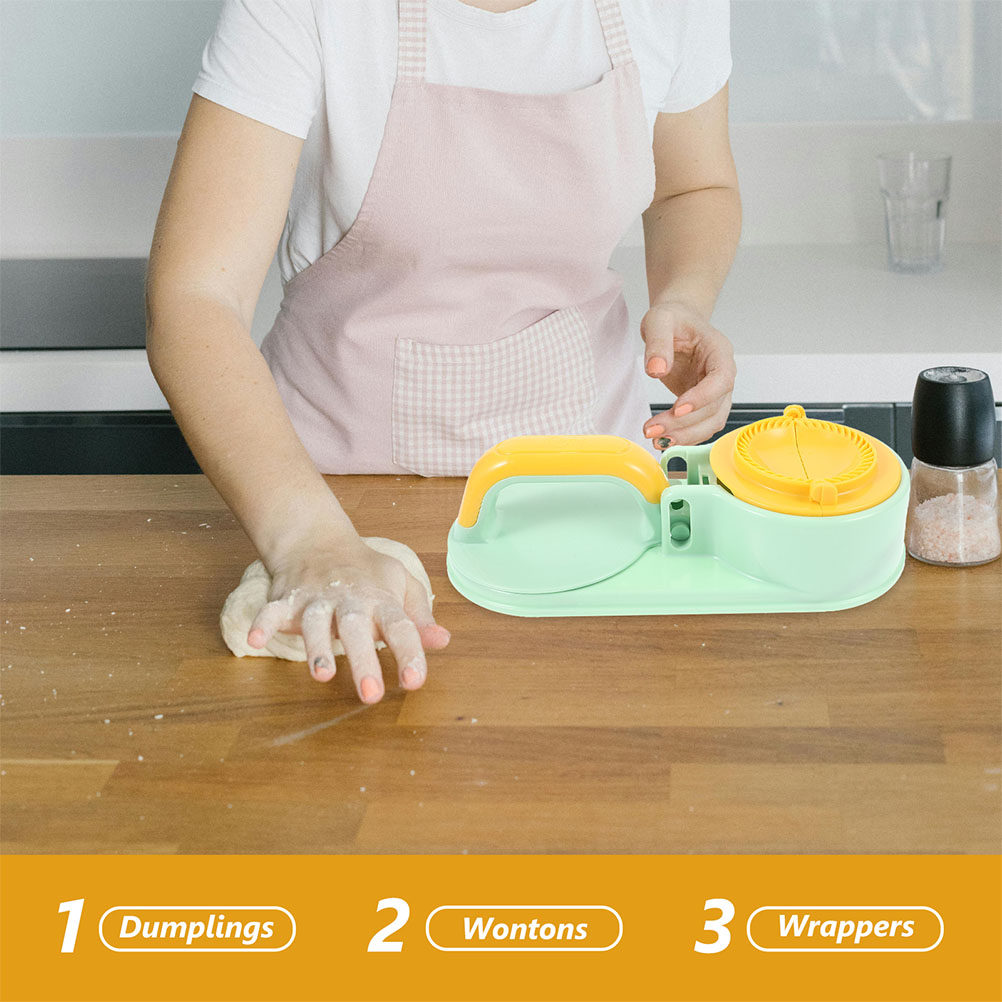 Dumpling Wrapper Mold 2 Piece  - Dumpling Press Set recension och pris