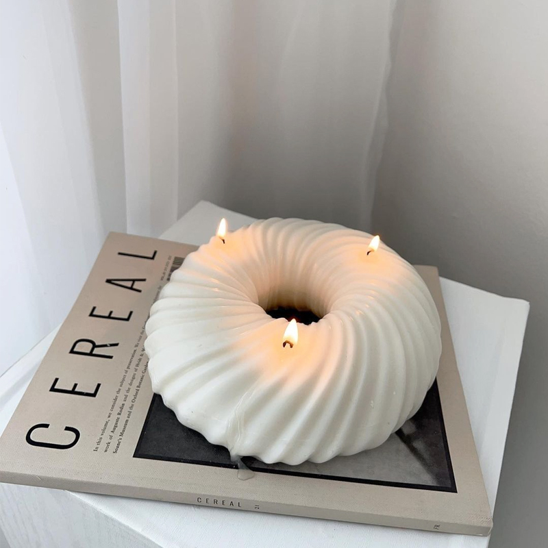 3D Big Donut Silicone Candle M - Donut Mold Silicone recension och pris