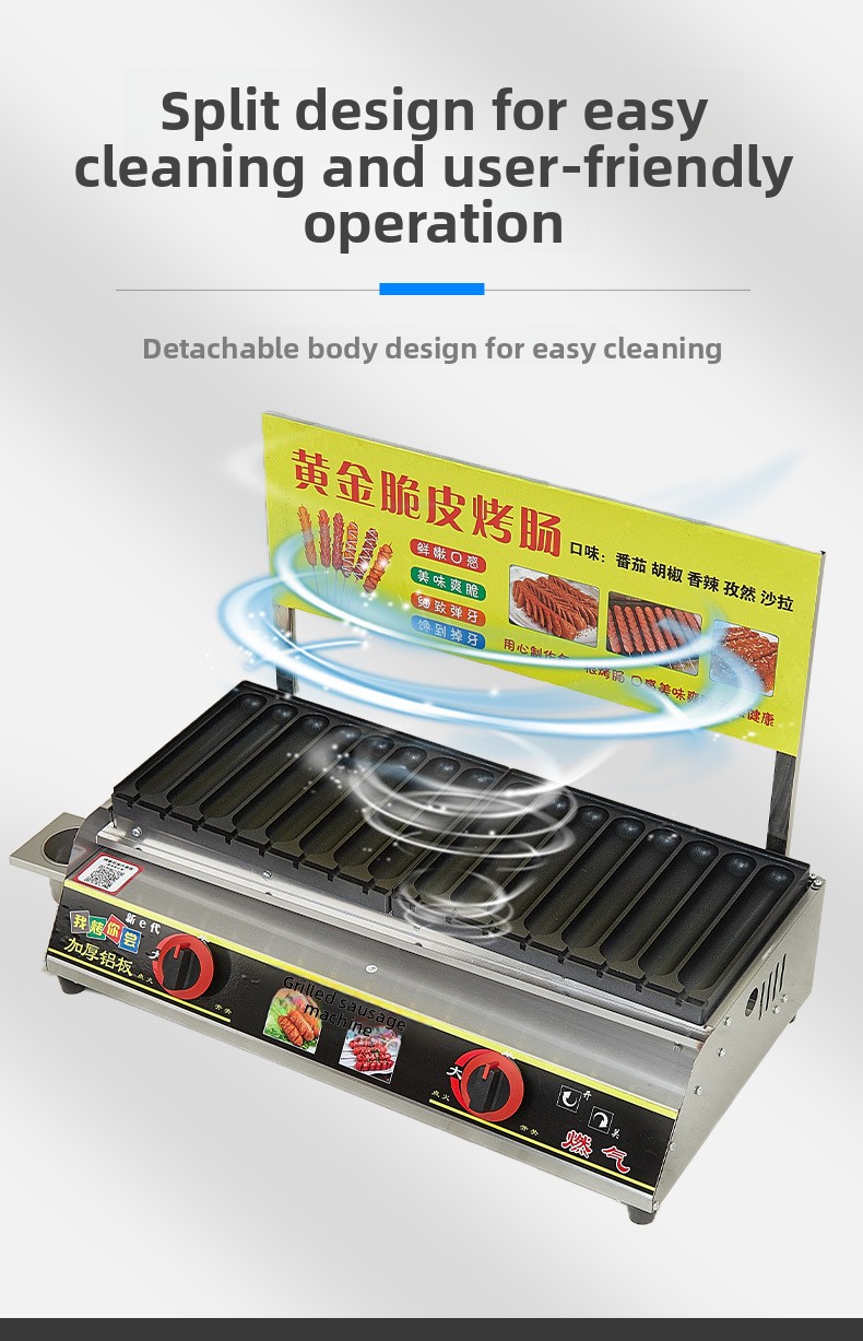 YJQ sausage machine starch sau - Hot Dog Press recension och pris