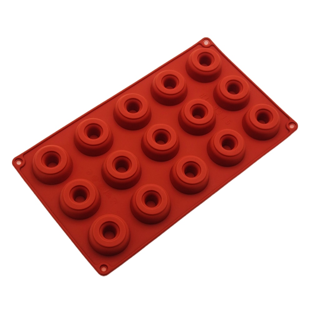Hot Selling 15 Hole Wine Vorte - Donut Mold Silicone recension och pris