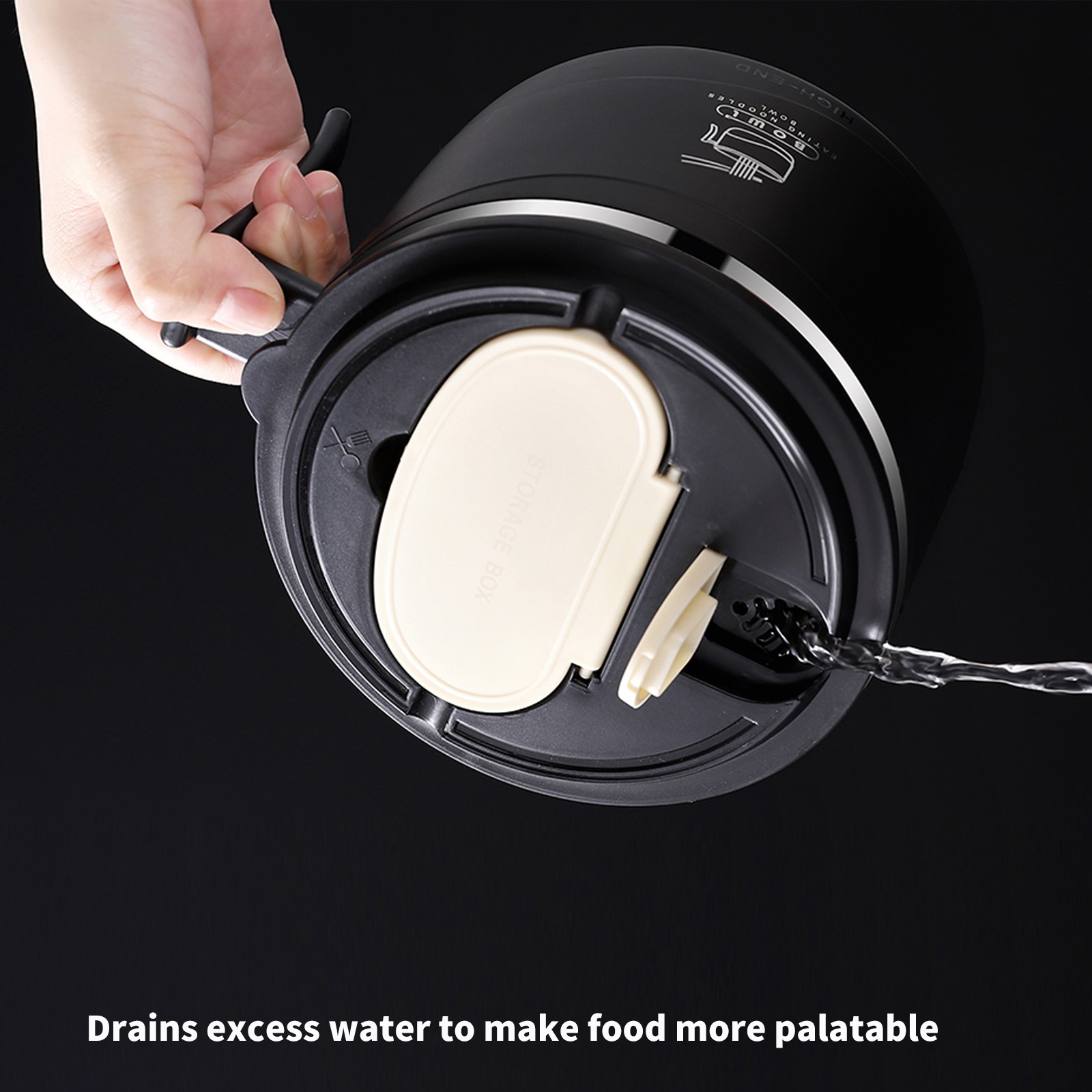 1300ml Ramen Bowl With Lid Sta - Dim Sum Basket recension och pris