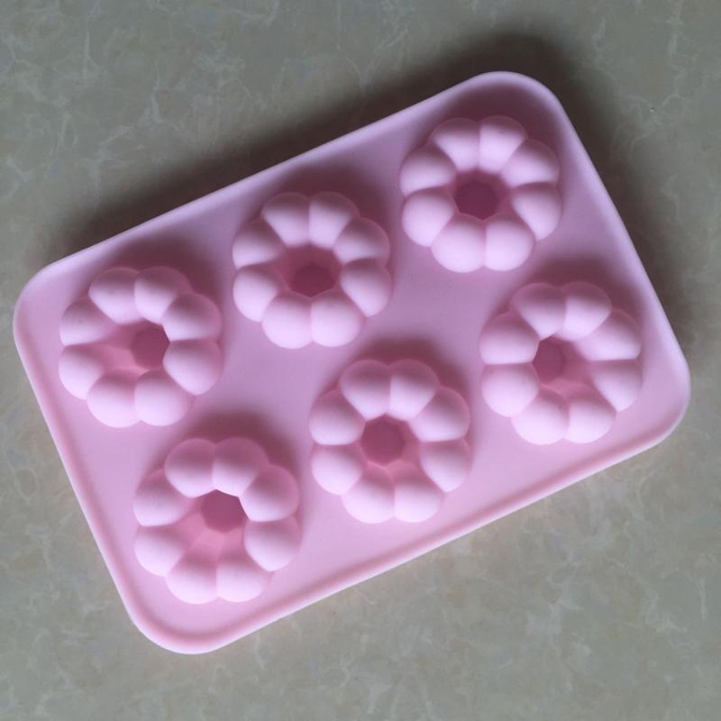 6 Cavity Non-Stick Silicone Do - Donut Mold Silicone recension och pris