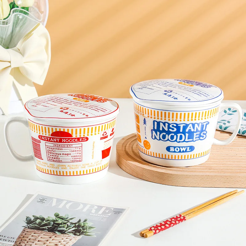 1150ml Ceramic Instant Noodle  - Dim Sum Basket recension och pris